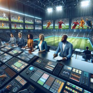 Sports broadcast center concept