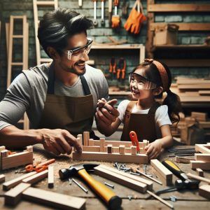 Father-Child DIY Workshop Bonds