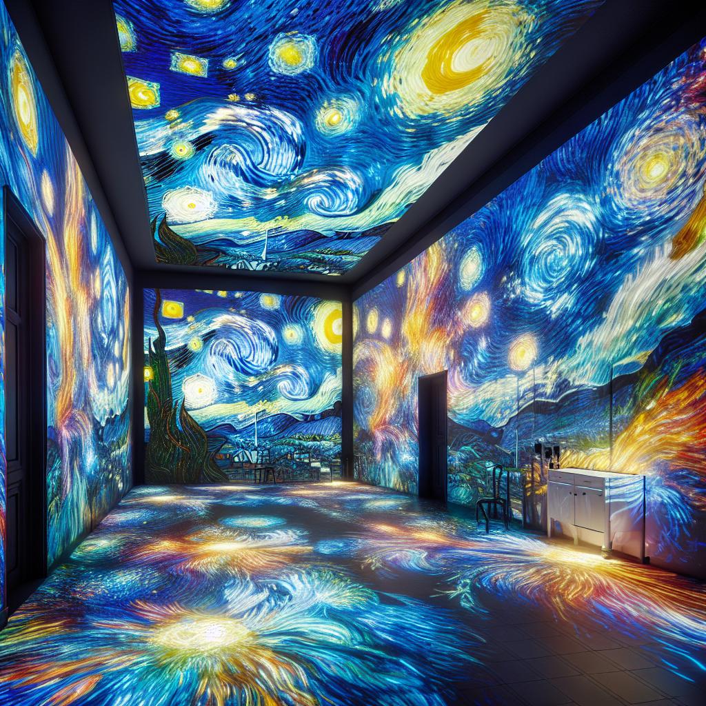 Immersive Van Gogh projections