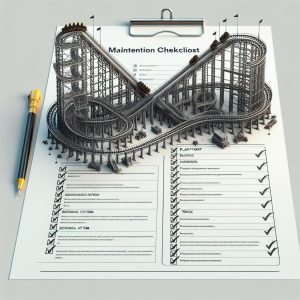 Rollercoaster maintenance inspection checklist