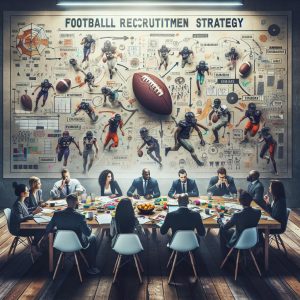 Football recruitment strategy brainstorm.