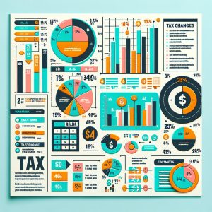 Tax changes infographic design