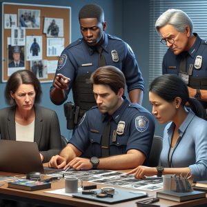 Law enforcement collaboration scene