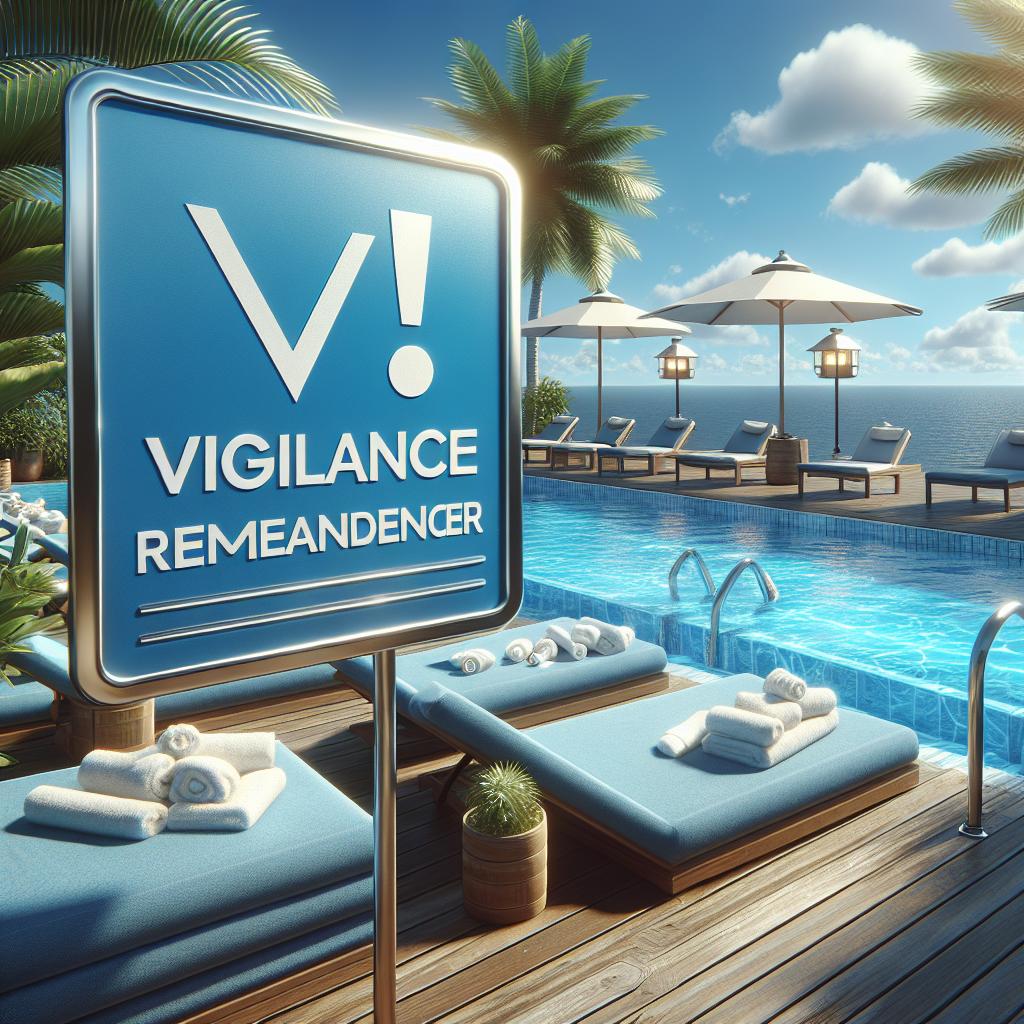 Poolside Vigilance Reminder