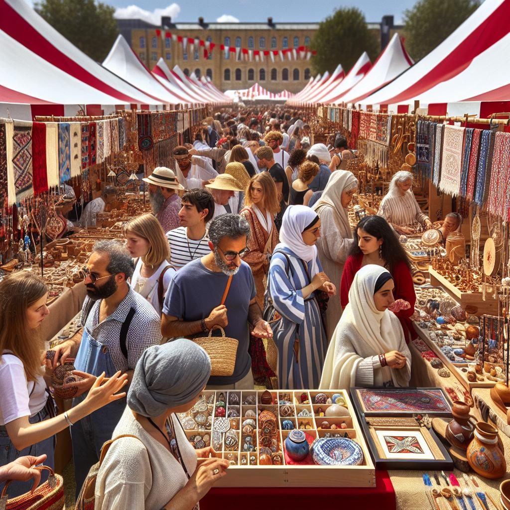 Artisan crafts festival hub