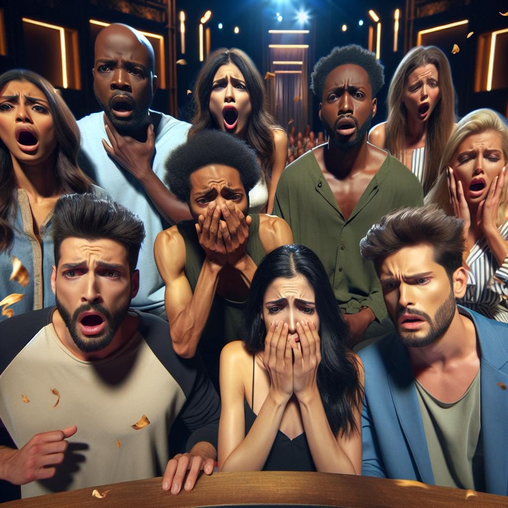 Reality TV elimination reaction