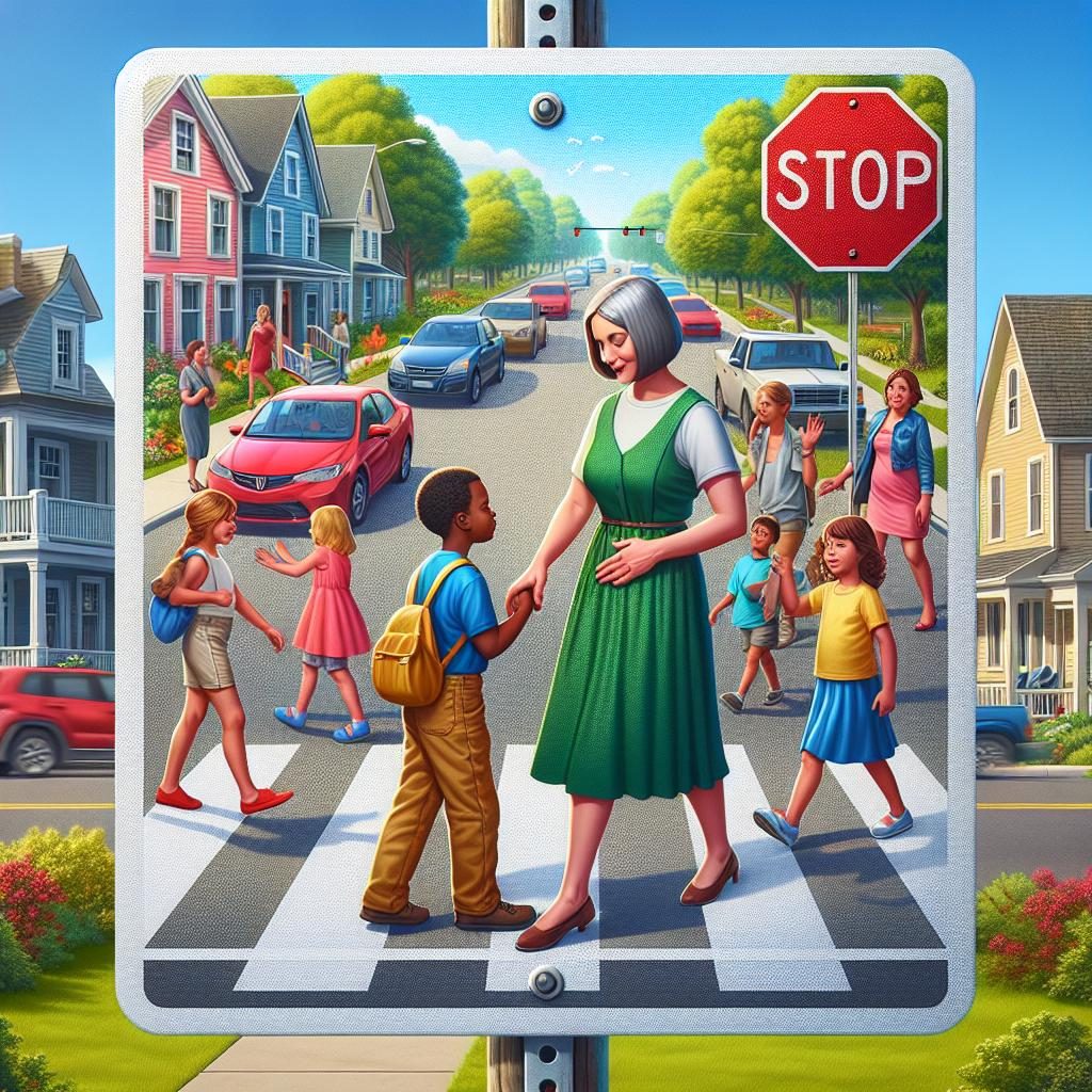 Community Road Safety Sign