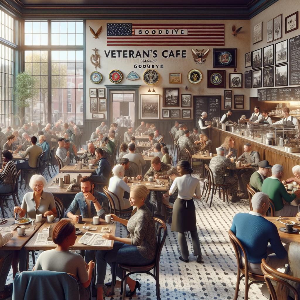 Veterans Cafe Goodbye