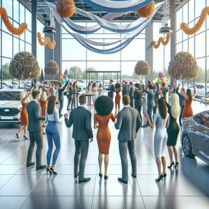 Car Dealership Celebration