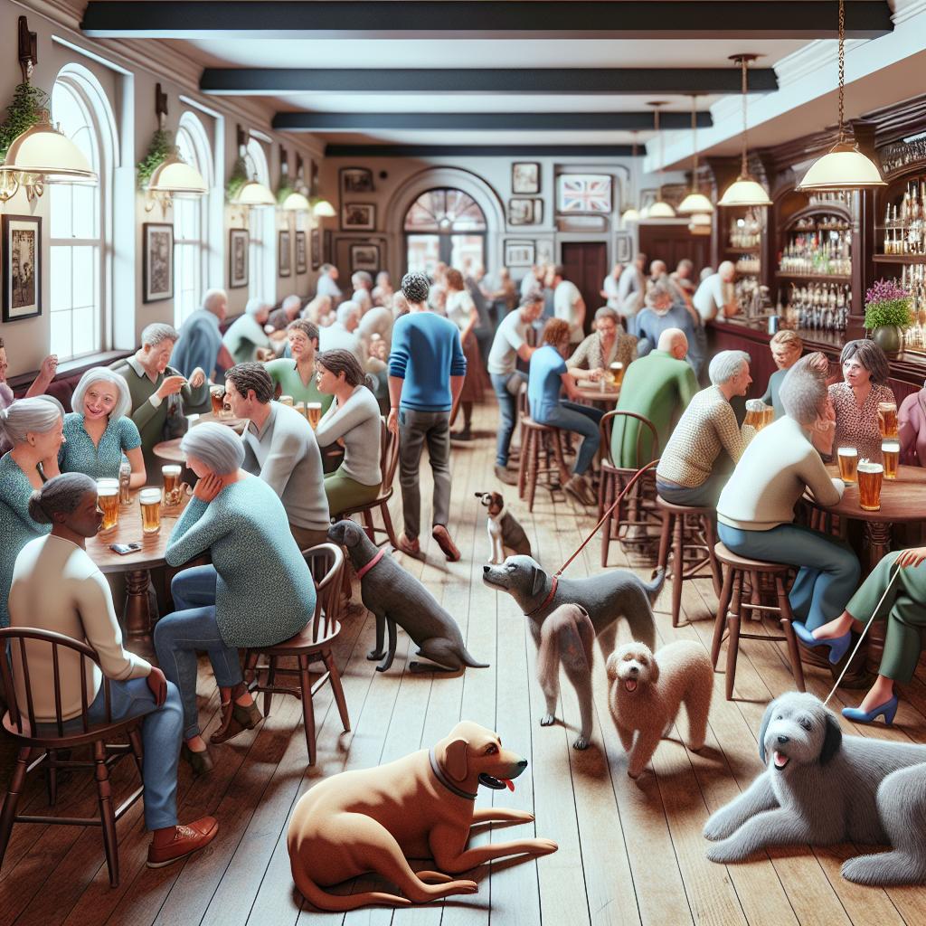 Dog-Friendly Pub Scene