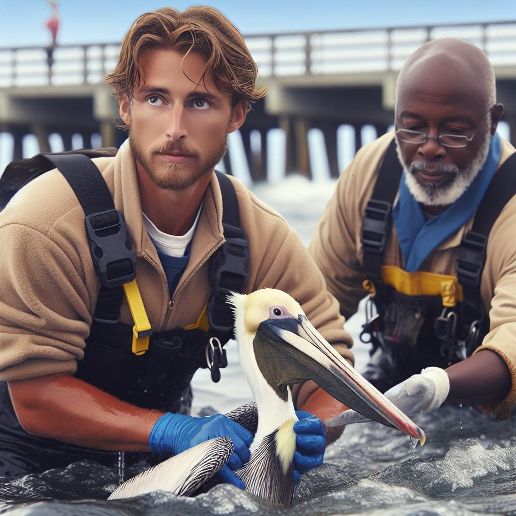 Pelican Rescue in Action