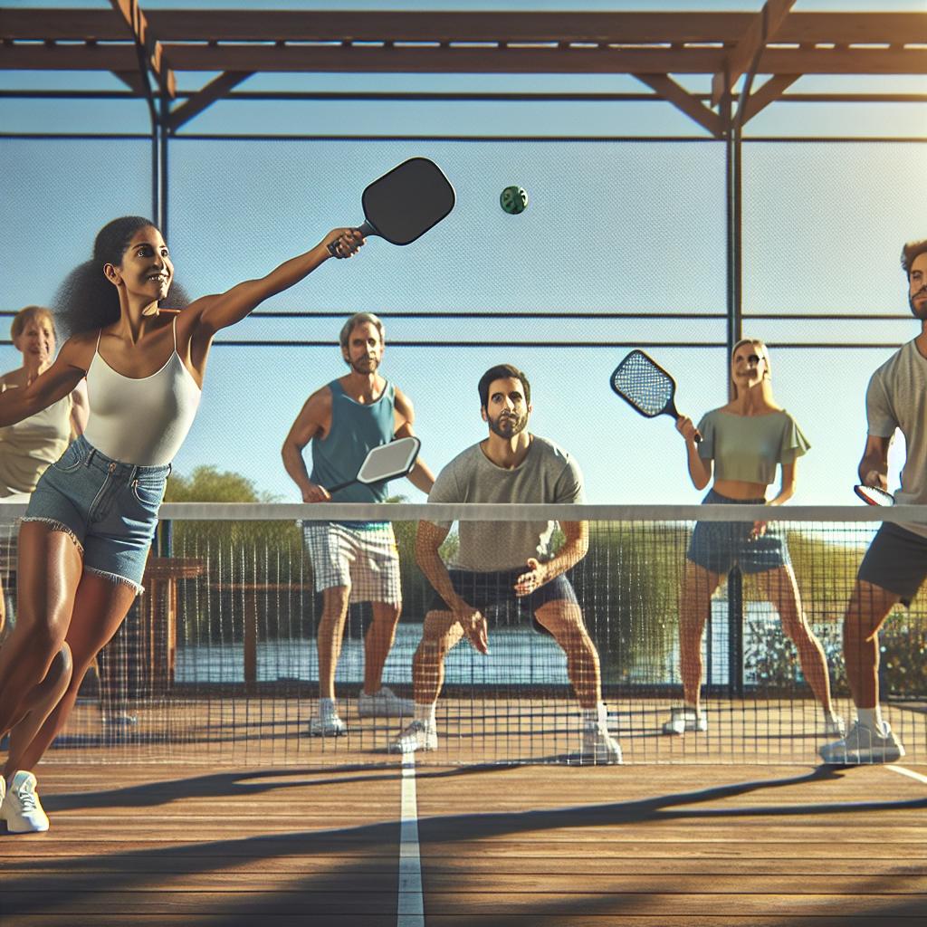 Pickleball fun event