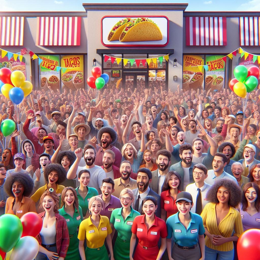 Taco Bell Opening Celebration