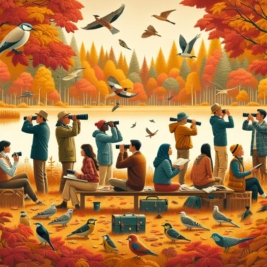 Birdwatching in Autumn