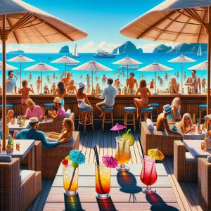 Coastal Bar Scene