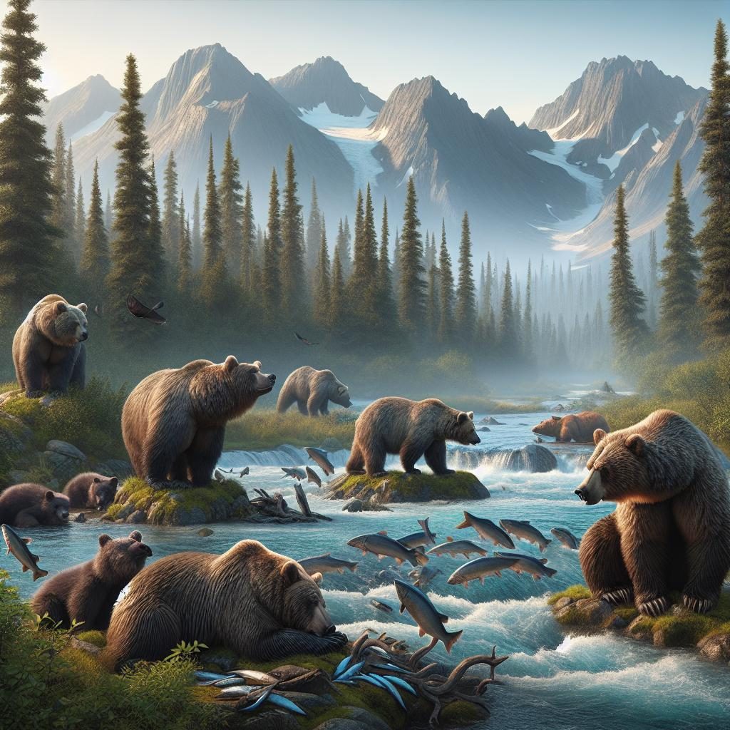 "Fat bears in Alaska"