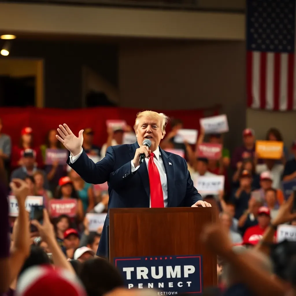 Donald Trump Ignites Crowd at Campaign Rally in Latrobe, Pennsylvania ahead of 2024 Election