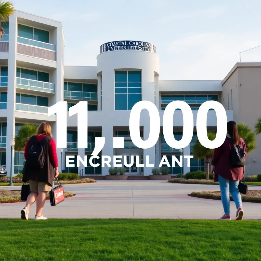 Myrtle Beach's Coastal Carolina University Surpasses 11,000 Enrollment Milestone