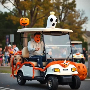 Conway Welcomes Halloween with Record-Breaking Golf Cart Parade