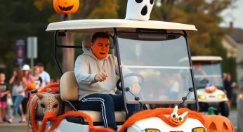 Conway Welcomes Halloween with Record-Breaking Golf Cart Parade