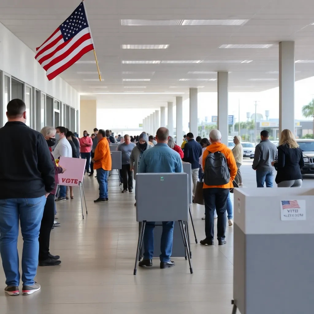 Myrtle Beach Sees Record Turnout for Early Voting as Community Engages in Crucial Election Decisions