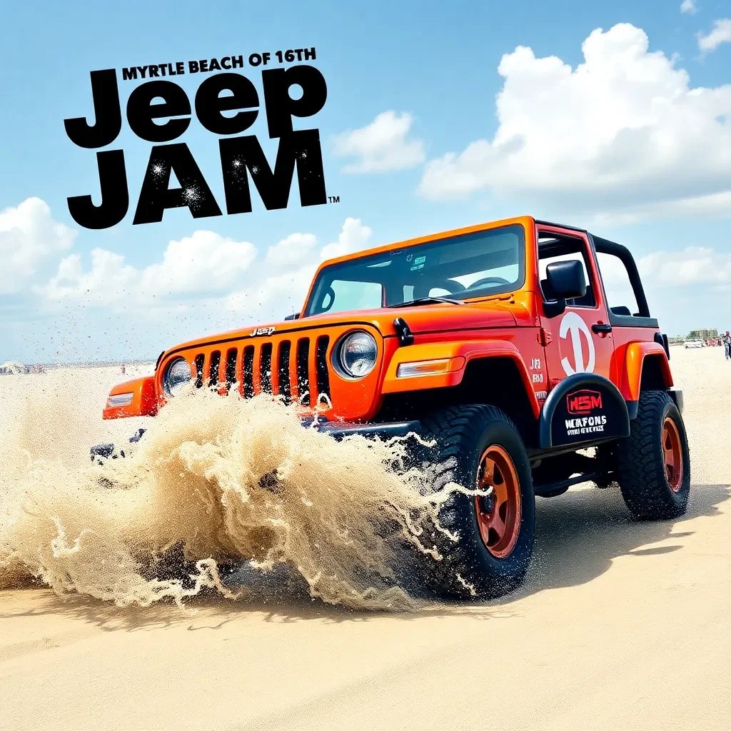 Myrtle Beach Hosts Thrilling 7th Annual Jeep Jam This Weekend!