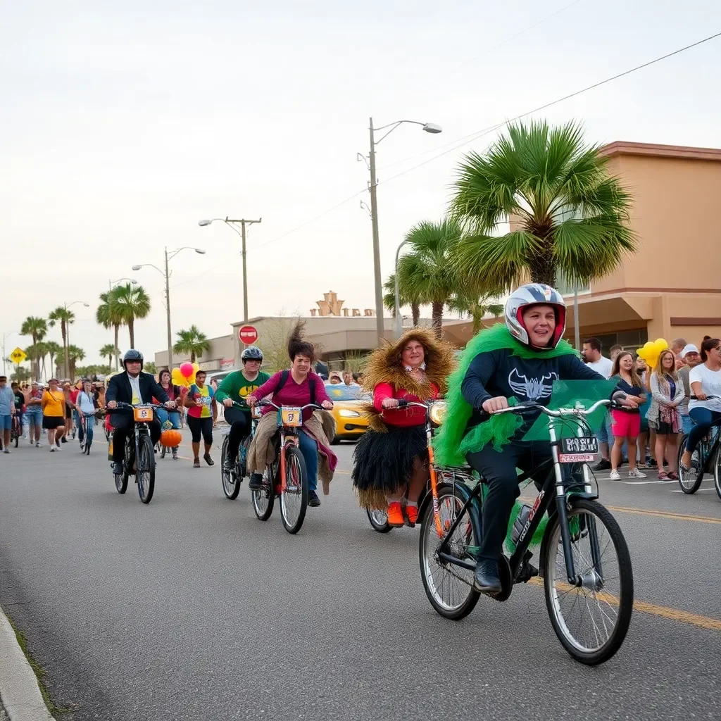 Halloween Costume Ride Brings Community Together in Myrtle Beach