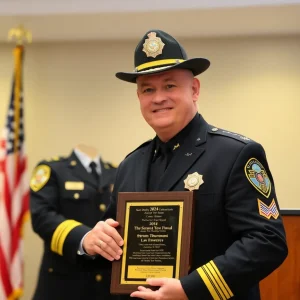 Myrtle Beach Honors Chief Deputy Tom Fox with 2024 Strom Thurmond Award for Excellence in Law Enforcement