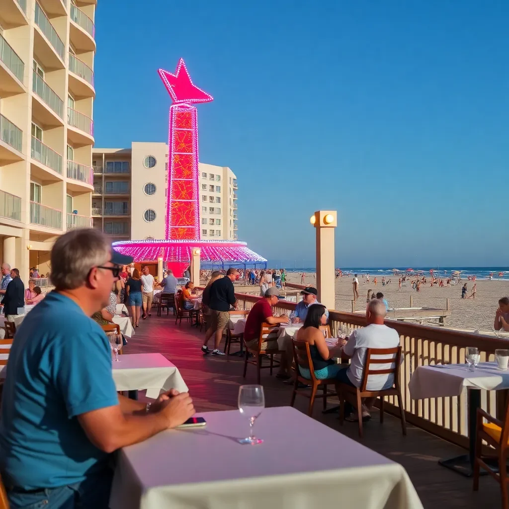 Myrtle Beach's Summer Tourism Shows Promising Hotel Occupancy Amid Decline in Restaurant Visits