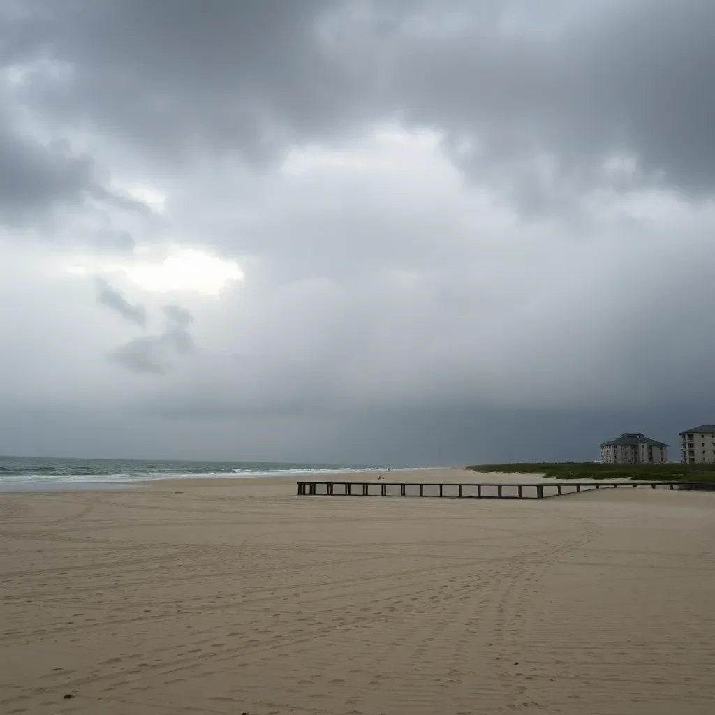 Gloomy Sunday Forecast for Myrtle Beach with Warm Temperatures Ahead