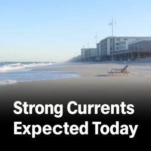 Beach Hazards Alert Issued for Myrtle Beach: Strong Currents Expected Today