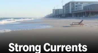 Beach Hazards Alert Issued for Myrtle Beach: Strong Currents Expected Today