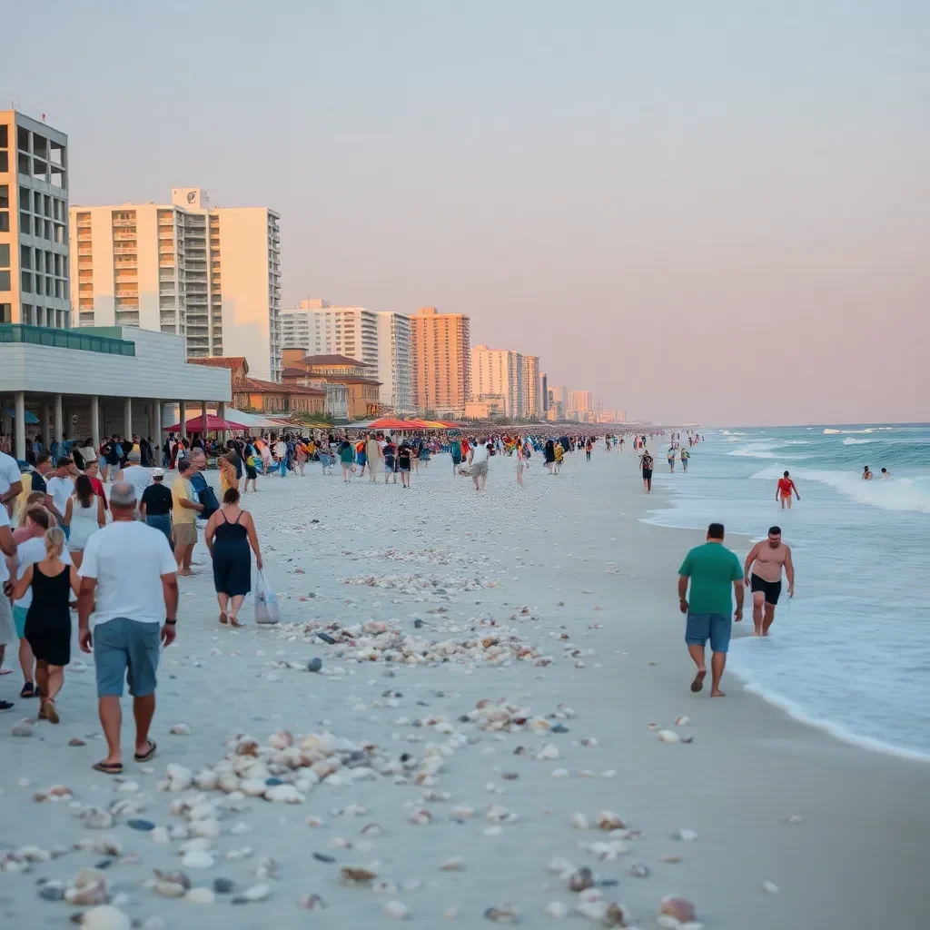 Myrtle Beach Transforms into Sheller’s Paradise as Tourist Crowds Disperse