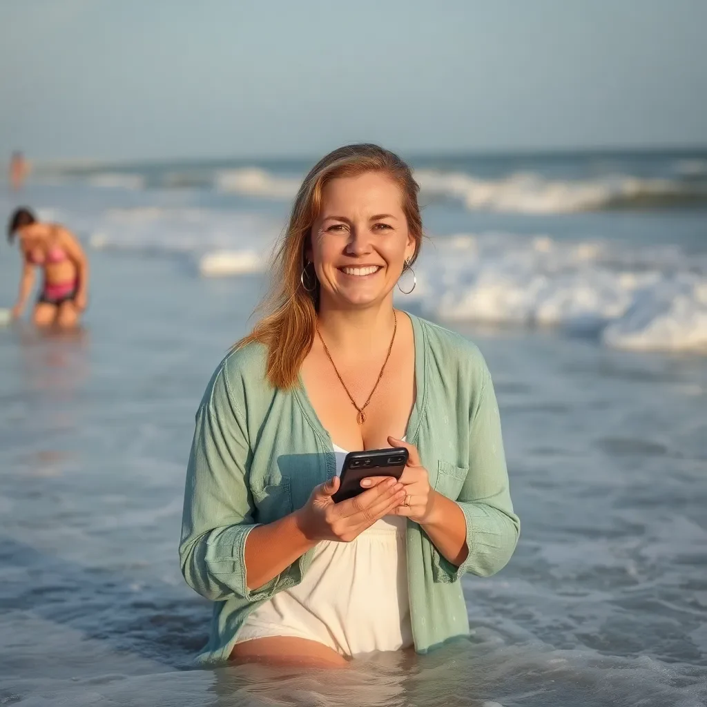 Myrtle Beach Woman Grateful to Good Samaritans for Rescuing Her Phone from the Ocean