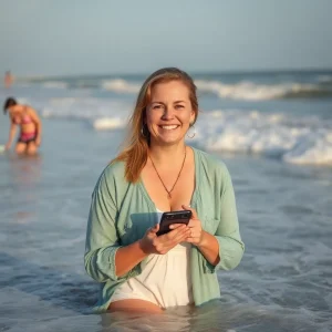 Myrtle Beach Woman Grateful to Good Samaritans for Rescuing Her Phone from the Ocean