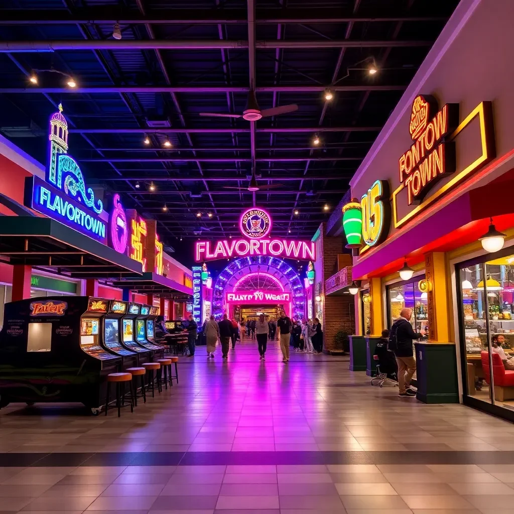 Downtown Flavortown to Bring Culinary Delights and Arcade Fun to Myrtle Beach Mall