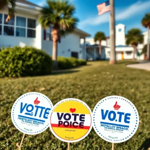 Myrtle Beach Community Divided Over Election Stickers in Spanish Language