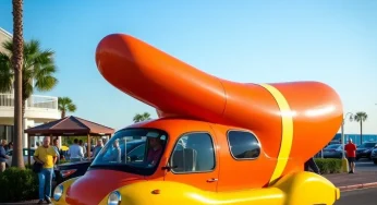 Myrtle Beach Welcomes the Iconic Wienermobile This Week!
