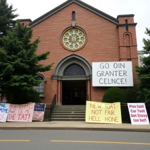 Myrtle Beach Pastor Confronted by Protestor Amid Controversy Surrounding Wife's Death