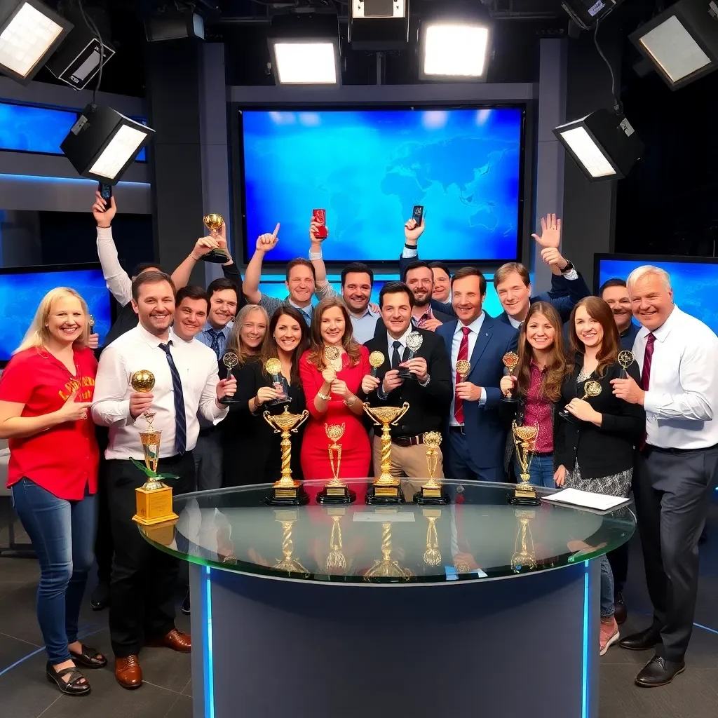 Local News Team Triumphs at Carolina Awards with 18 First-Place Wins