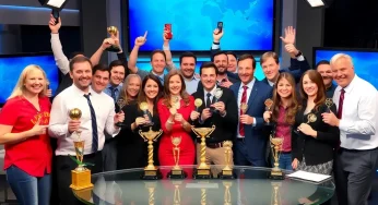 Local News Team Triumphs at Carolina Awards with 18 First-Place Wins