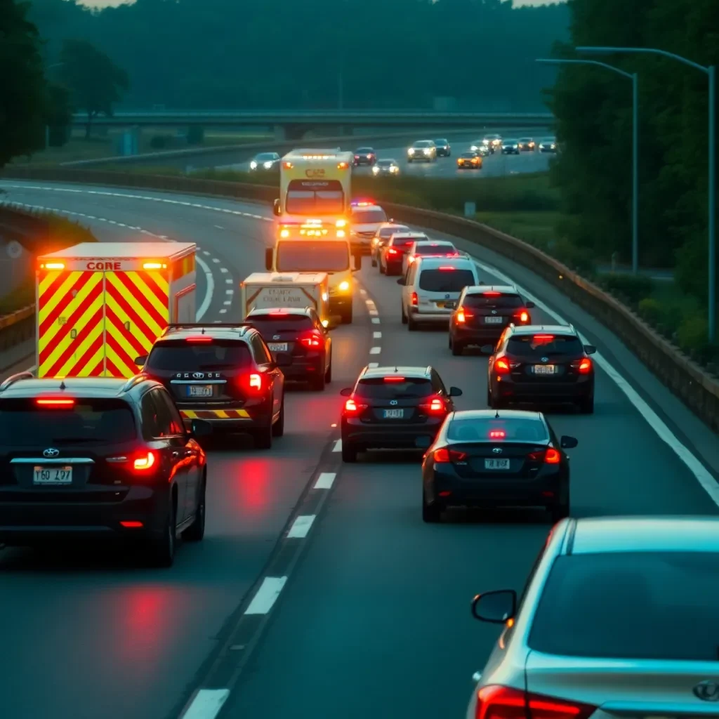 Myrtle Beach Traffic Disruption: Major Delays Caused by Three-Car Crash on Highway 501