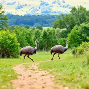 Emus Escape and Roam Freely in Green Sea, Horry County!