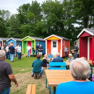 Community Celebrates Opening of Tiny Homes Village for Homeless Veterans in Myrtle Beach