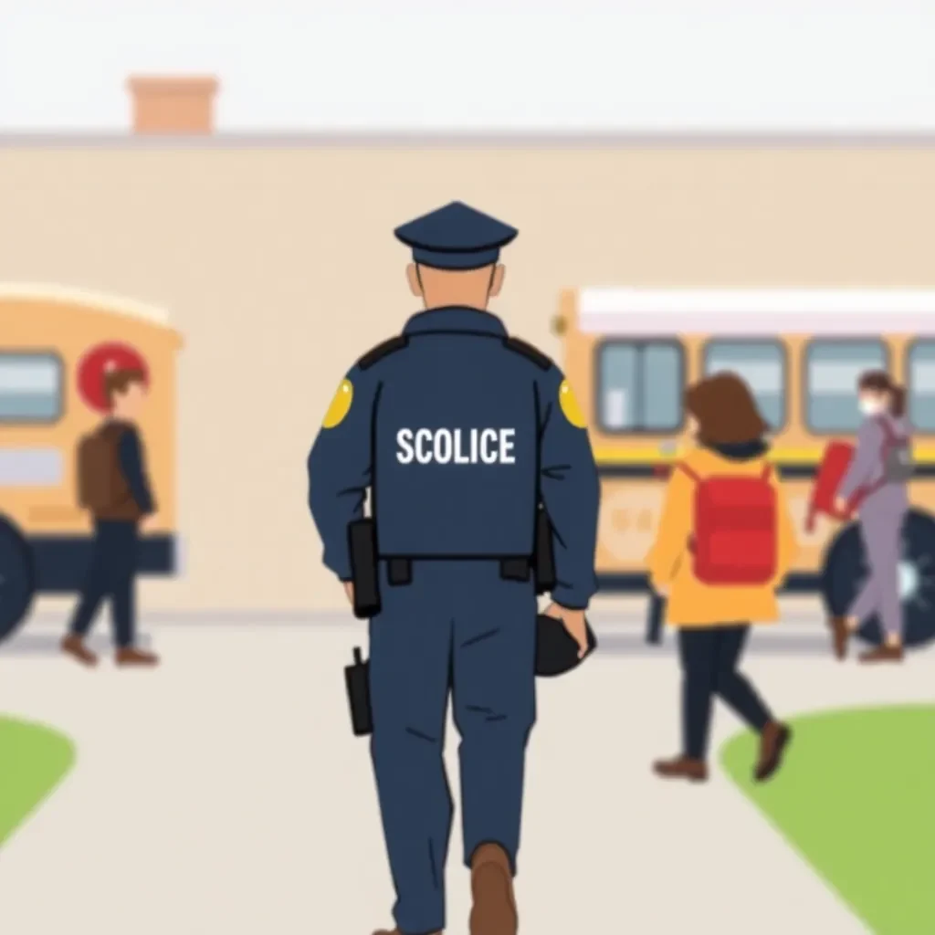 School safety measures in response to community concerns.