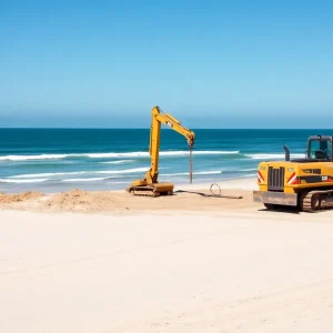 Construction of a new ocean outfall at Myrtle Beach