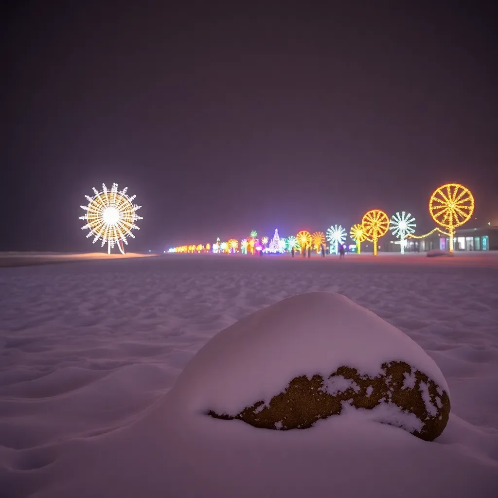 Myrtle Beach Unveils Winter Wonderland with Dazzling Light Displays and Festive Cheer