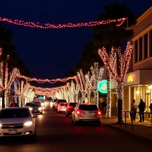 Christmas Cheer Brings Traffic Woes to North Myrtle Beach Festivities