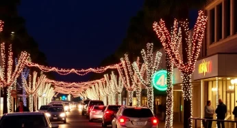 Christmas Cheer Brings Traffic Woes to North Myrtle Beach Festivities