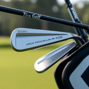 A set of affordable quality golf clubs designed by Stix Golf in collaboration with Jack Nicklaus.